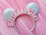 Sequin Birthday Girl Ears