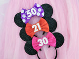 Polka Party Birthday Ears