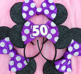 Polka Party Birthday Ears
