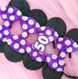 Polka Party Birthday Ears