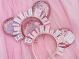 Sequin Birthday Girl Ears