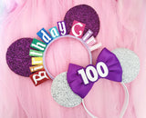 Mouse Party Birthday Ears