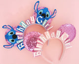 Sequin Birthday Girl Ears