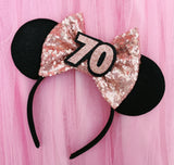 Design Your Own Sequin Bow Birthday Ears