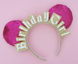 Sequin Birthday Girl Ears