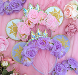 Floral Gleam and Glow Headband