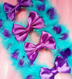 Fluffed Up Sulley Ears with Satin Bow