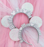 Bride To Be Mouse Veil