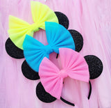 Custom Name On Large Bow Ears