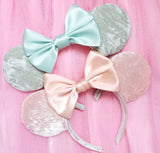 Plush Velvet Glam Minnie Ears