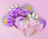 Floral Gleam and Glow Headband
