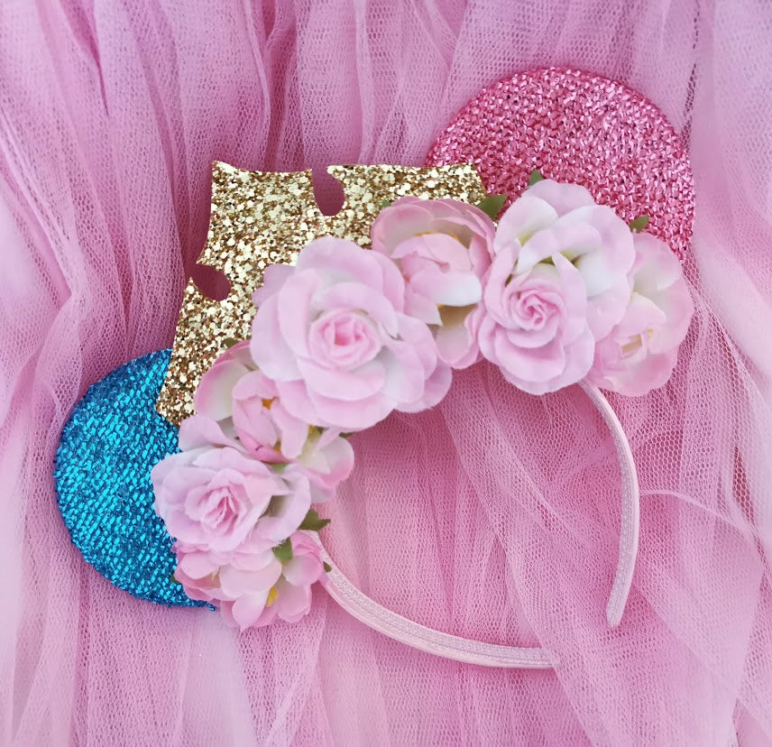 Princess Aurora Headband sleeping Beauty Tiara 