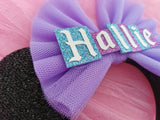 Custom Name On Large Bow Ears