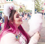 Fluffy Marie Ears with Bow