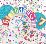 Birthday Girl Headband - Add Your Age!