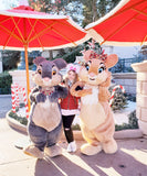 Fluffy Marie Ears with Bow