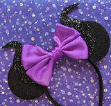Wicked Maleficent Minnie Ears