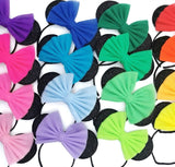 Plain Net Bow Headband