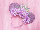 Floral Rapunzel Crown Headband
