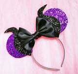 Glitter Maleficent Ears