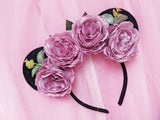 Pretty Peonies Flower Crown Ears