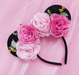 Pretty Peonies Flower Crown Ears