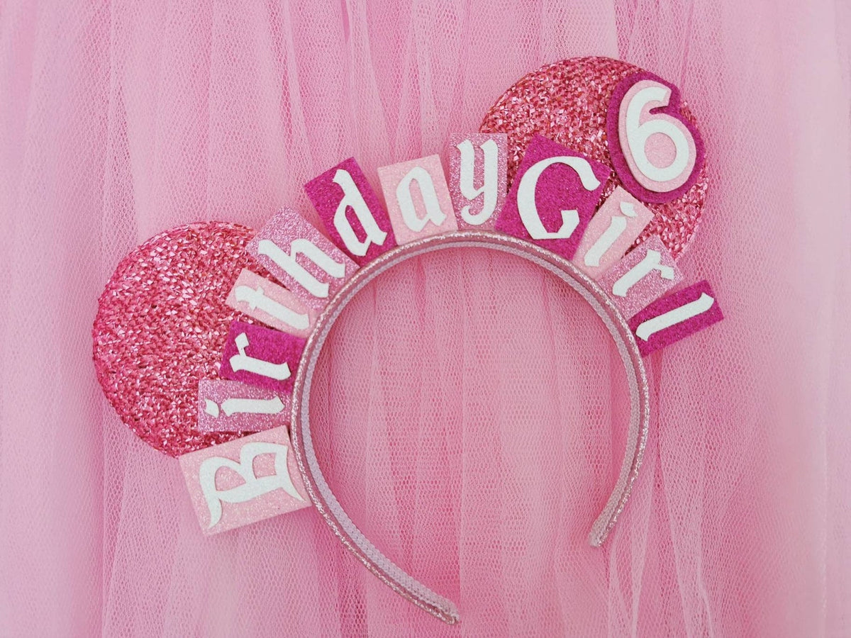 Birthday Girl Headband Add Your Age! – lubyandlola