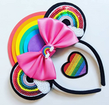 Rainbow Patch Ears