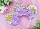 Floral Gleam and Glow Headband