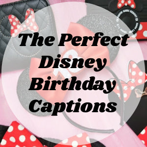 The Best Birthday Captions - Disney Style!