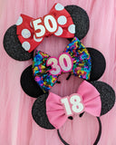Design Your Own Sequin Bow Birthday Ears