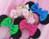 3 Fairies Inspired Ears With Glitter Hat (With or without a veil)