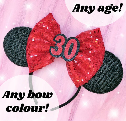 Design Your Own Birthday Babe Ears