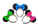 3 Fairies Inspired Ears With Glitter Hat (With or without a veil)
