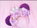 Floral Rapunzel Crown Headband